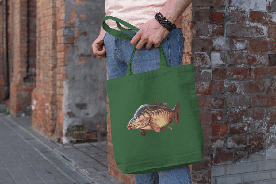 taška z bavlny - Farebný kapor mk